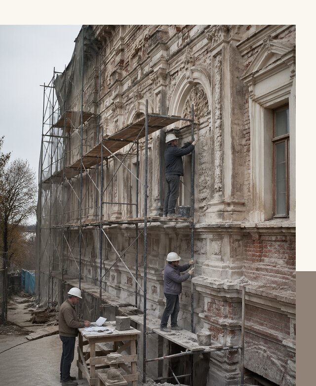 Реставрация объектов культурного наследия под ключ в Назрани